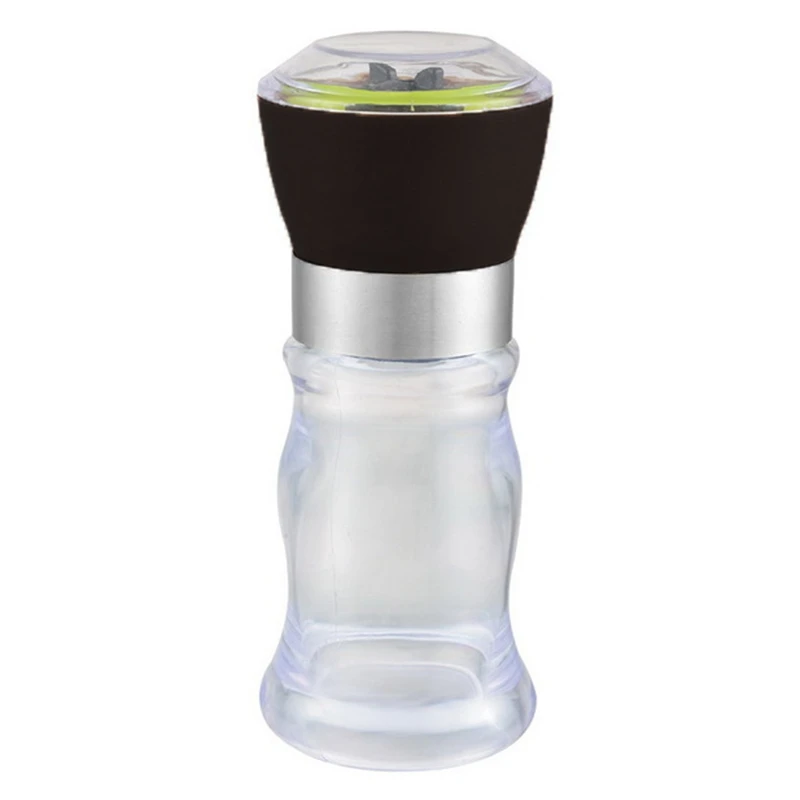 2 In 1 Manual Pepper Grinder Plastic Manual Pepper Salt Spice Mill