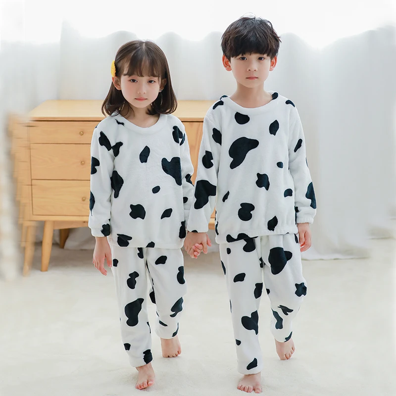 

Kids Pajamas Sets Baby Sleepwear Winter Warm Children's Pajamas Boys Nigthwear Girls Homewear Child Pijama Infantil Sleep Suit