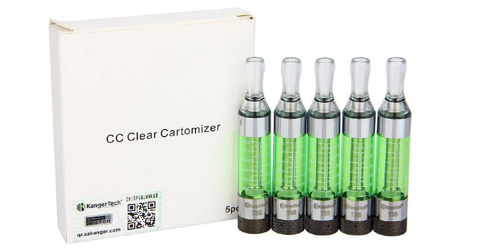 5pc KangerTech T3S eGo BCC Clearomizer
