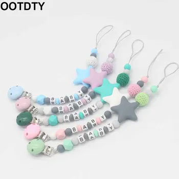 

Anti-mute Silicone Pacifier Clip Chain with Baby Products