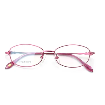 

Half Titanium Frame Myopia Frame Ladies Full Frame Small Face Height Myopia Presbyopia Frame Delicate Temperament