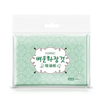 

100pcs Portable Absorberend Clean Fresh Comfortable Oil-absorbing Sweat-absorbing Tissue Beauty And Makeup Tools