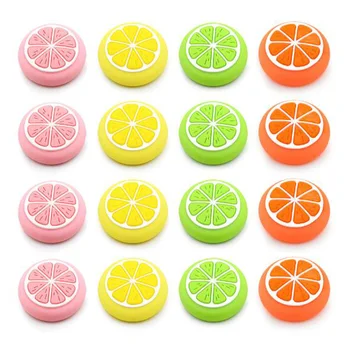 

Fresh Fruit Thumb Stick Grip Cap Joystick Cover For Nintendo Switch NS Lite Joy-Con Controller Nintend Silicone Thumbstick Case