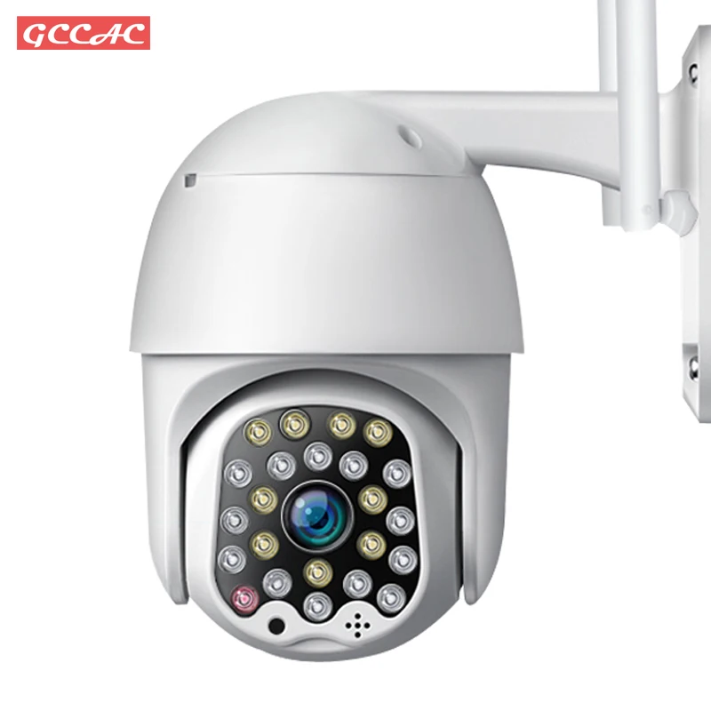 1080P наружного видеонаблюдения WiFi IP Камера Обнаружение движения снаружи CCTV 360 PTZ