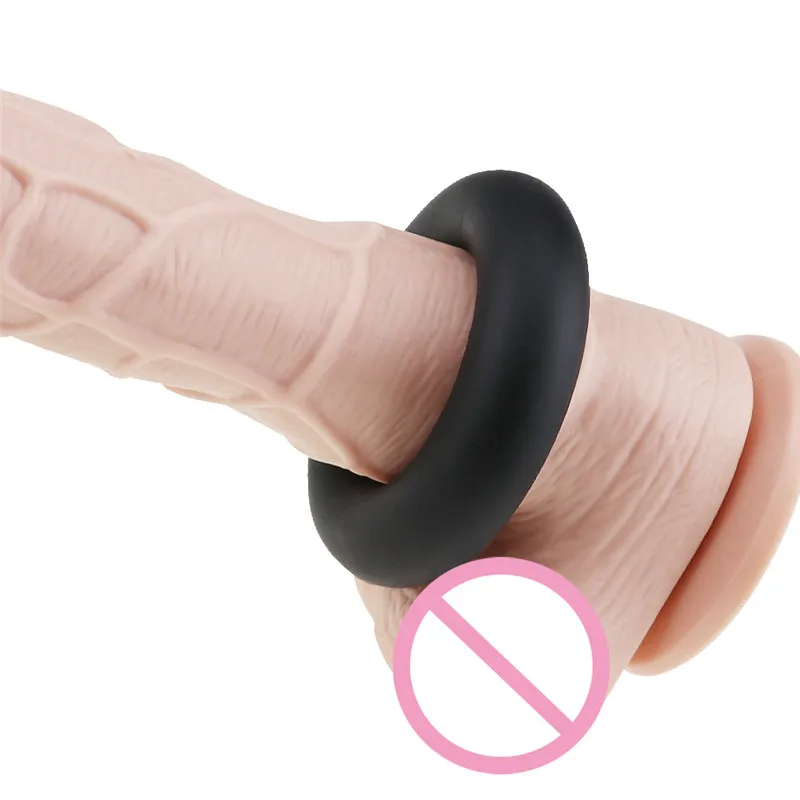 Silicone Penis Ring Cock Sex Toys For Men Dick Rings Harder Erection Adult Products Delay Ejaculation | Красота и здоровье
