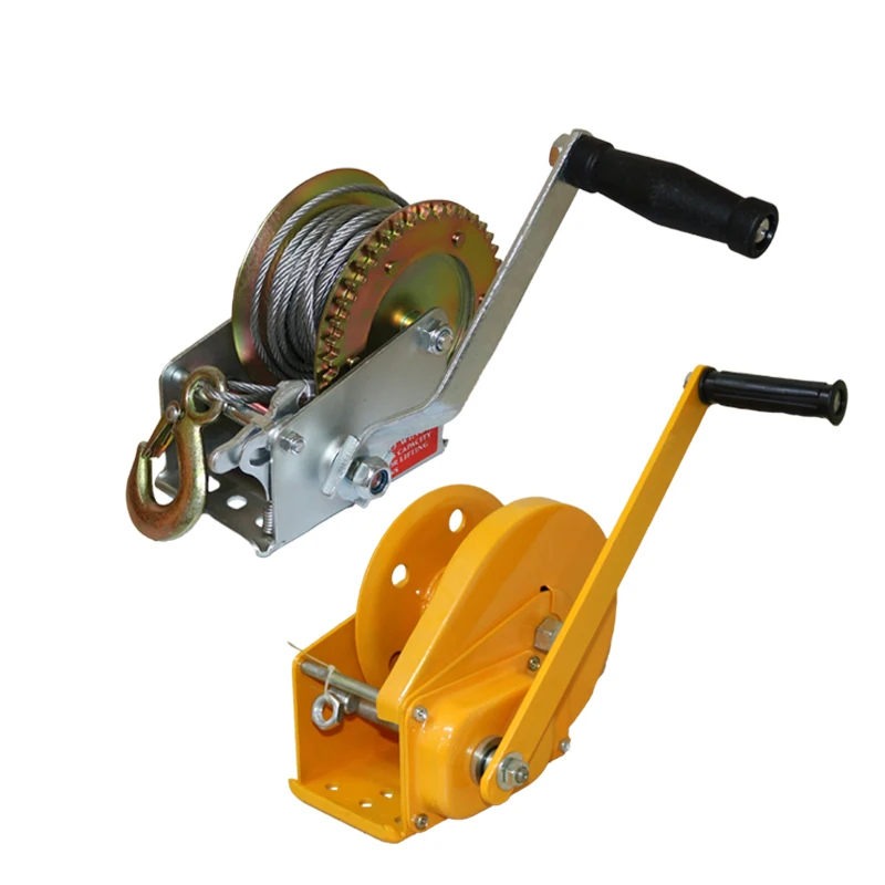 Selflocking Hand Winch Hand Winch Hand Winch Hand Winch Hand Winch Small Hoist With Wire Rope