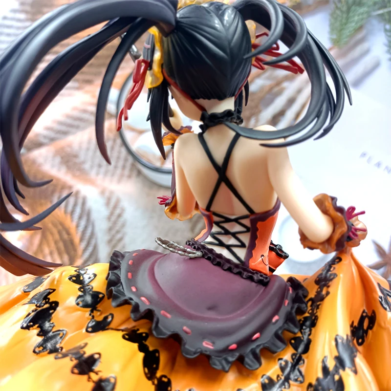 anime figura pvc data de filme um mayuri ao vivo julgamento kurumi tokisaki estatueta brinquedos para crianças anime figuras de ação modelo