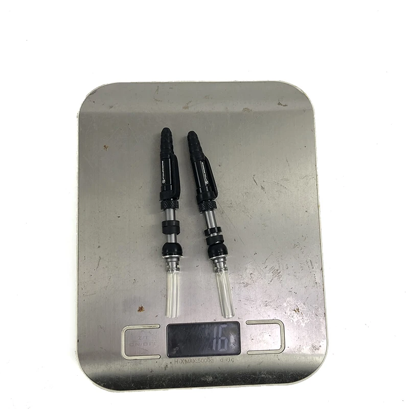 Fouriers MTB Fahrrad Tubeless Reifen Flüssigkeit Ventil Hohe Volumen Konverter Presta Ventil Kappe 38mm 45mm 65mm fahrrad Teile – Detail 2