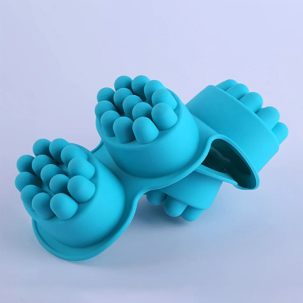 4 полости, силиконовая форма для мыла, Креативные 3D формы ручной работы для изготовления мыла, Массажная форма для рукоделия, мыло для изготовления ванны, инструменты ручной работы