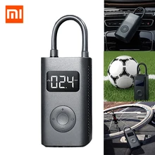 Xiaomi Mijia Электрический насос Портативный Умный Цифровой датчик давления в шинах для автомобиля, велосипеда, мотоцикла, футбола M365 скутер