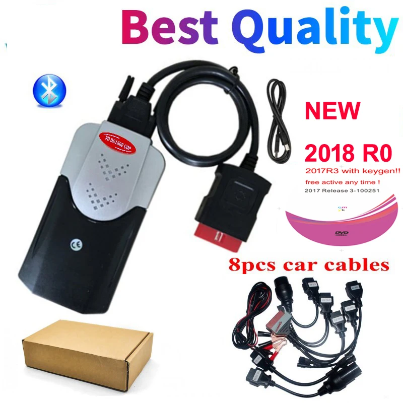 Новинка 2021 VCI 2018 R0/2017.R3 свободный генератор ключей Bluetooth для Delphis VD DS 150E CDP