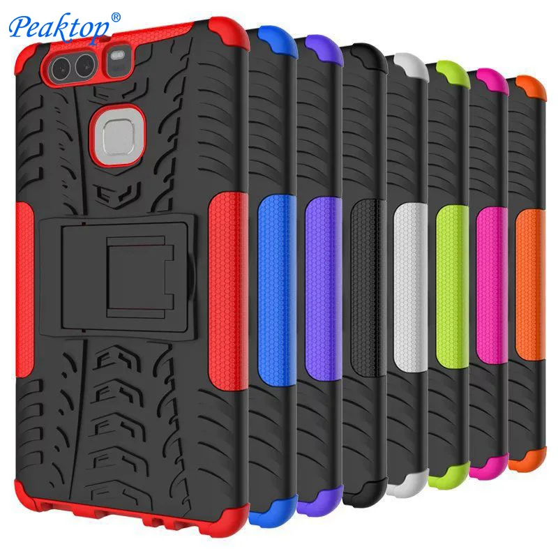Peaktop Armor Case For Huawei Y6 Pro/GR5/P9/Nova 2i/P10 Plus/Mate 10 9/Honor V10 6C 6X/8/5C/5X/7/P8 Lite 2017 Y5 3 II Cover | Мобильные