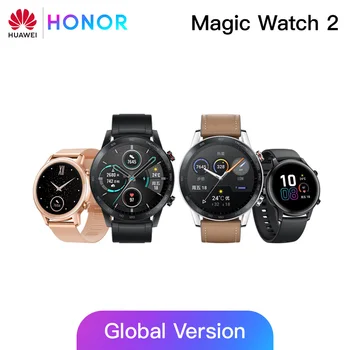 

Global Version Honor Magic Watch 2 Smart Watch Bluetooth 5.1 Smartwatch Waterproof Sports Watch Heart For Android iOS 14 days