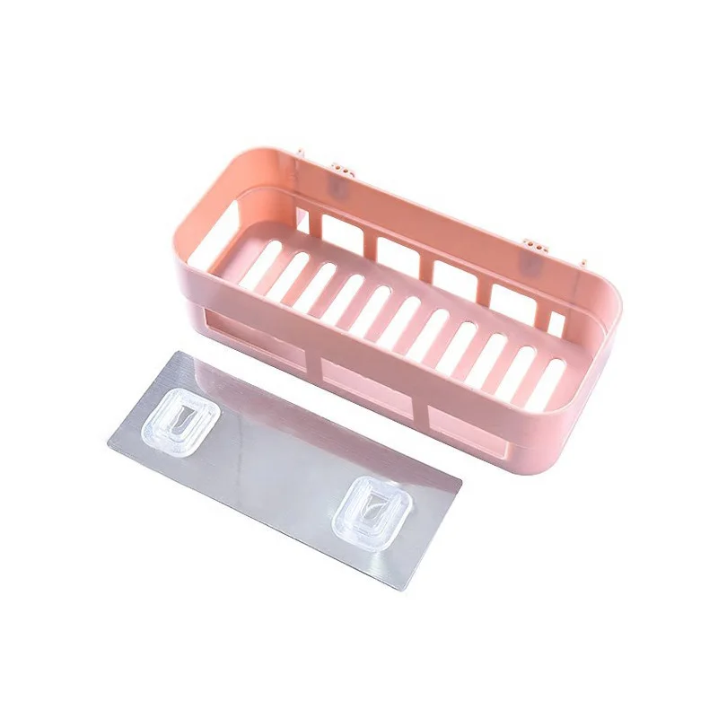 

Bathroom Shelf Bathroom Adhesive Storage Rack Hooks Kitchen Home Decoration Corner Shower Shelf Rack Storage Rack Accessories