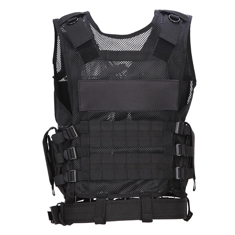 

Customizable Multi-functional Combat Waistcoat Belt Protective Mesh Eye Breathable Tactical Vest CS Field Operations Equipment
