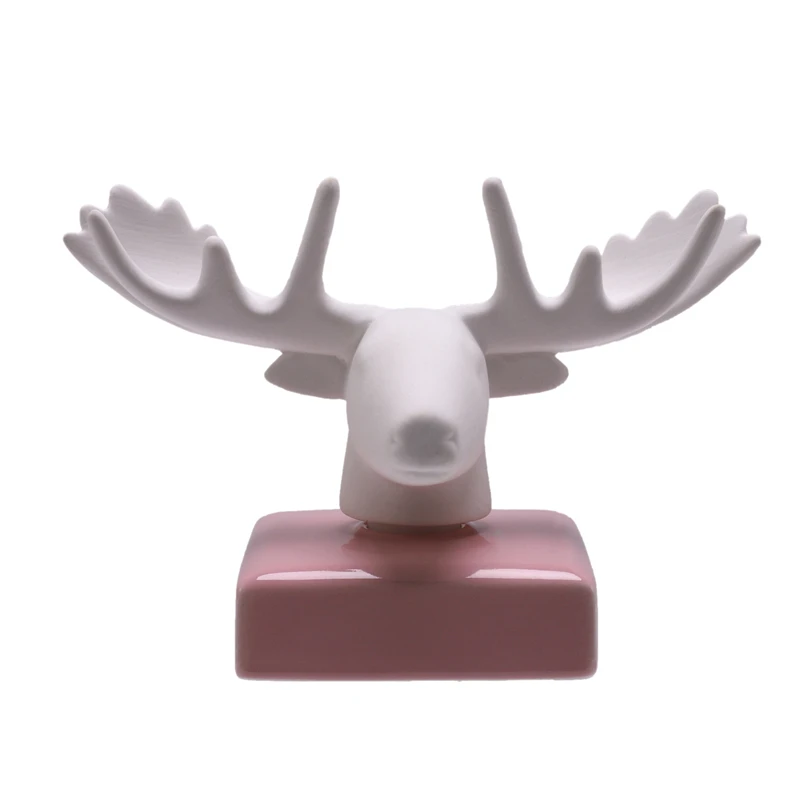 Car Perfume Deer Car Flavoring Air Freshener Smell Fragrance Ceramics Auto Interior Dashboard Decoration Diffuser Essential Oil