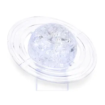 

3D Crystal Saturn Planet Puzzle Home Table Decoration Intellective Learning Toy