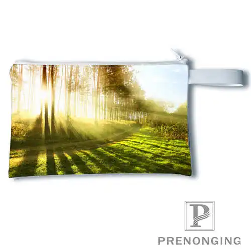 Пользовательский лес(73) кошелек с рисунком изменить кошелек молния нулевой кошелек телефон Сумки для ключей модный небольшой женский кошелёк#19-01-22-4-168