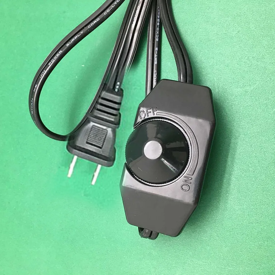 Mayitr Salt Lamp Power Cord Electric Power Dimmer Cable Cord 50W 110V Salt Lamp Power Cables E12 Socket US Plug