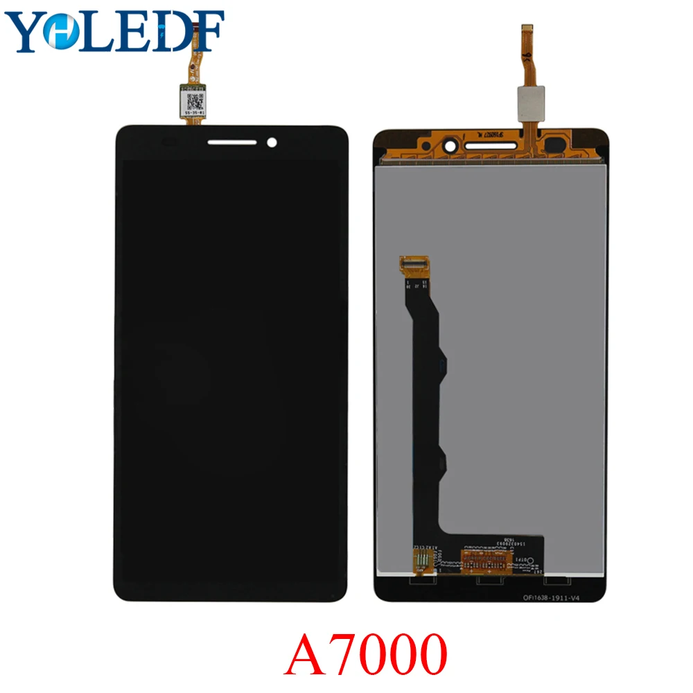 5 ''ЖК-дисплей для LENOVO A7000 сенсорный экран с рамкой Pantalla дигитайзер панель
