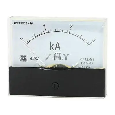 

Measurement Tool Analog Panel Ammeter Gauge DC 0 - 3KA Measuring Range
