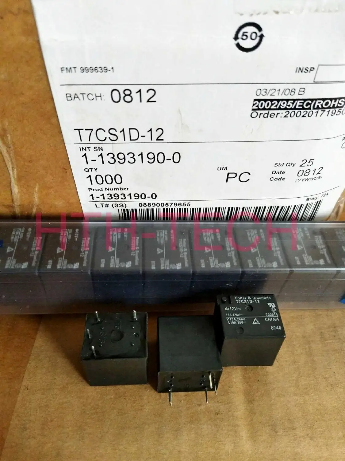 Реле мощности T7CS1D-12 12A 240VAC 4 контакта как JZC-22F-1H-12V | Обустройство дома