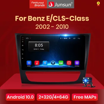 

Junsun V1 Android 10.0 CarPlay Car Radio Multimedia Video Player Auto Stereo GPS For Mercedes Benz W211 2002-2010 2 din dvd