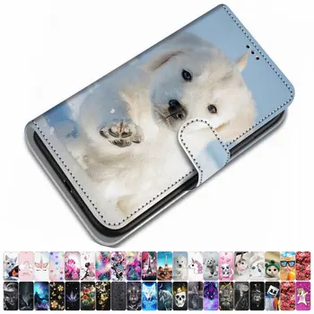 

For Case Xiaomi Play Redmi 3 3S Y2 S2 Redmi Go PU Leather Phone Cover Animal Floral Tower Lovely Girl Boy Box Mountain Sky O08F