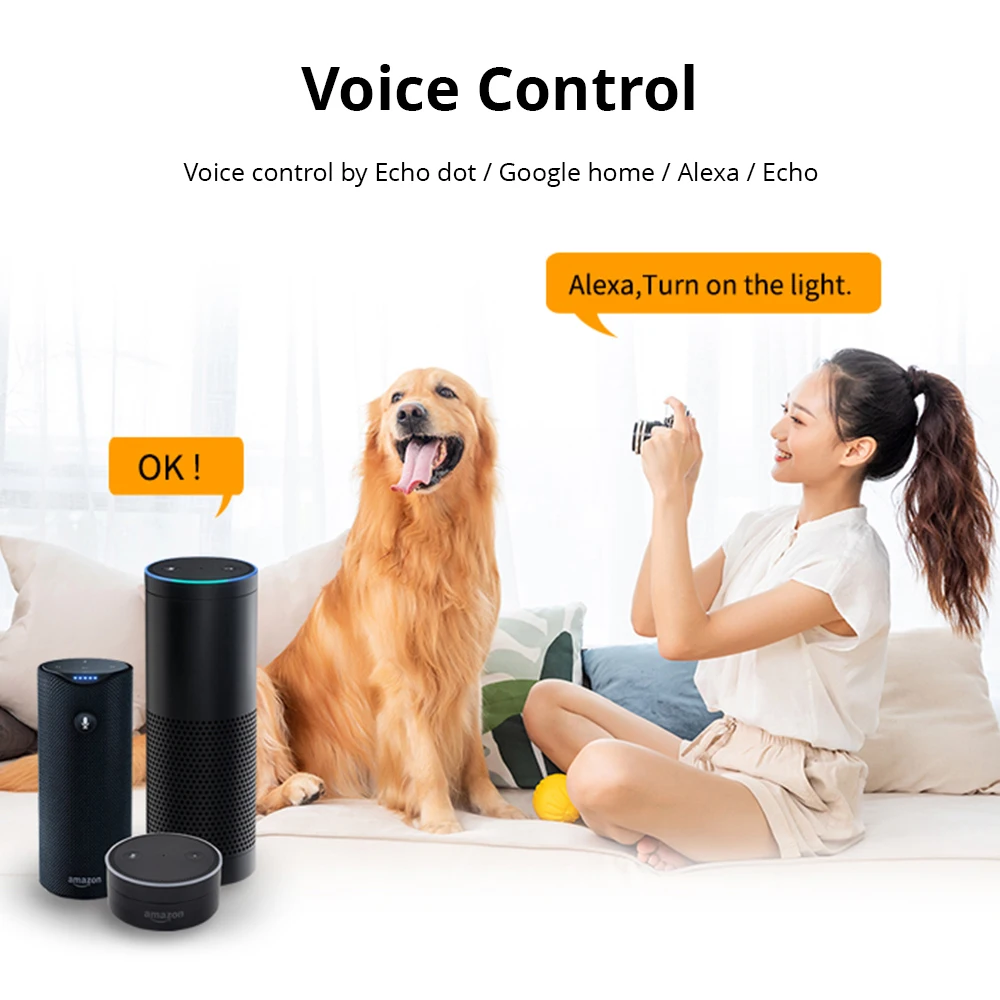 Zemismart WiFi 스위치 1 2 3 갱 조명 스위치 중립 필요 Tuya 스마트 라이프 원격 제어 US 푸시 인터럽터와 함께 작동