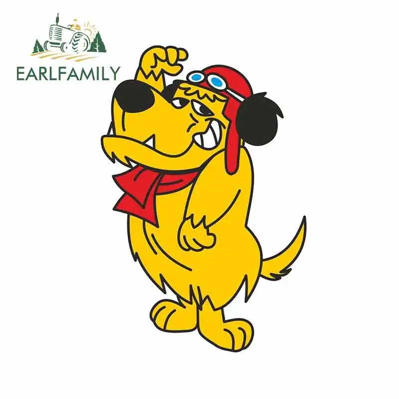 EARLFAMILY, 13 см x 8,7 см, для Мутли, странных гонок, Мультяшные наклейки на автомобиль, шлем, мотоцикл, солнцезащитный крем, винил, JDM, бампер, багажник, графика