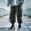 11 BYBB'S DARK Cargo Pants Men Hip Hop Tactics Joggers Trousers Elastic Waist Ribbon Fahsion Harajuku Streetwear Pant Male WB579 5
