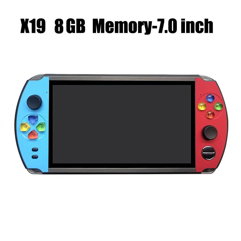 7 дюймов портативная игровая консоль Built-in16G памяти 1000+ игры Ручной игровой плеер Ретро консоль TV-OUT поддержка CPS/GBA/MD/GB/GBC