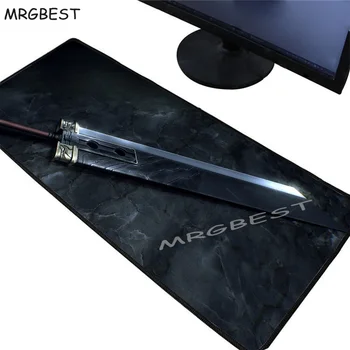 

MRGBEST Anime SAO Sword Art Online Lock Edge Desktop Gaming Mousepad PC Laptop Large Mouse Pad Gamer Desk Mat for CSGO Xxl L