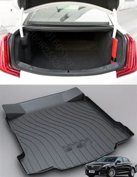 

Puou Non-Slip Waterproof For Cadillac XTS 2013-19 Mat Rear Trunk Liner Cargo Floor Tray Carpet Guard Protector Car Accessorie
