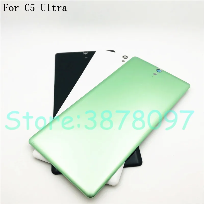 6.0" For Sony Xperia C5 Ultra E5553 Back Housing Battery Cover Plastic Replacement Part Rear Door Case With Logo And NFC | Мобильные