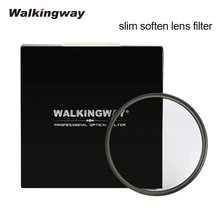 Фильтр для камеры Walkingway с мягким фокусом, фильтр для объектива 52/55/58/62/67/72/77/82 мм, фантастический дымчатый диффузор для цифровой DSLR-камеры Фильтр для камеры Walkingway с мягким фокусом, фильтр для объектива 52/55/58/62/67/72/77/82 мм, фантастический дымчатый диффузор для цифровой DSLR-камеры