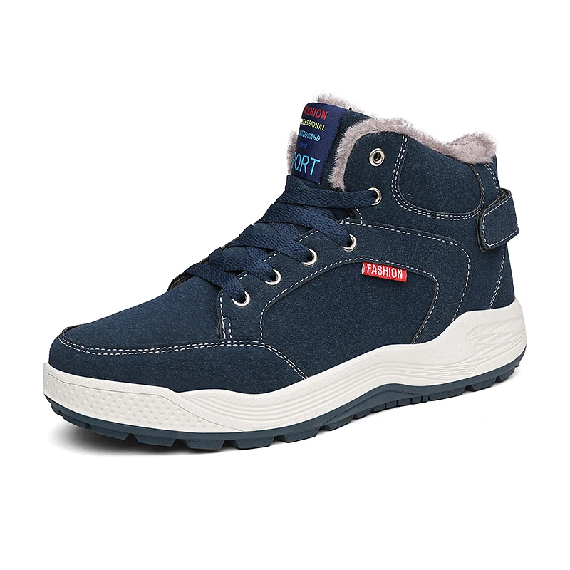 

Уличная обувь для пеших прогулок, мужские ботинки для треккинга, мужские водонепроницаемые горные кроссовки из плюша, для альпинизма, Zapatillas Hombre, зима 2019