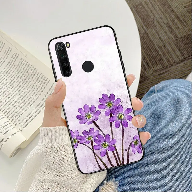 Watercolor flower Dandelion Lotus Lavender