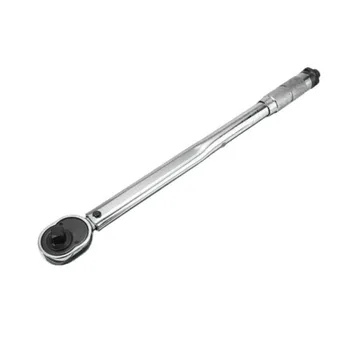 

High Strength Adjustable Knurled Handle Torque Wrench Pre-Mounted 1/2 28-210NM