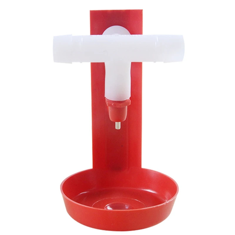 

30Pcs Chicken Drinking Spring Tee Nipple Drinkers Ball Drinking Fountain Connecting Hoses Chicken Drinking Water Equipment Poult