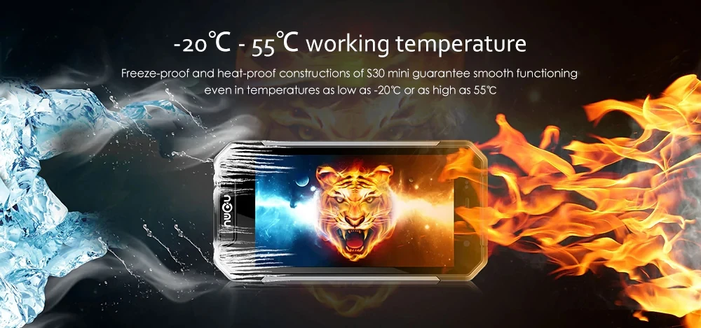 NOMU S30 мини смартфон 3 ГБ ОЗУ 32 Гб ПЗУ 4," 4G LTE телефон MTK6737VWT четырехъядерный Android 7,0 МП водонепроницаемый мобильный телефон