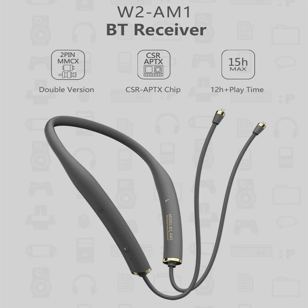 Беспроводная версия Bluetooth 5 0 детский обновленный модуль 2 контактный разъем MMCX