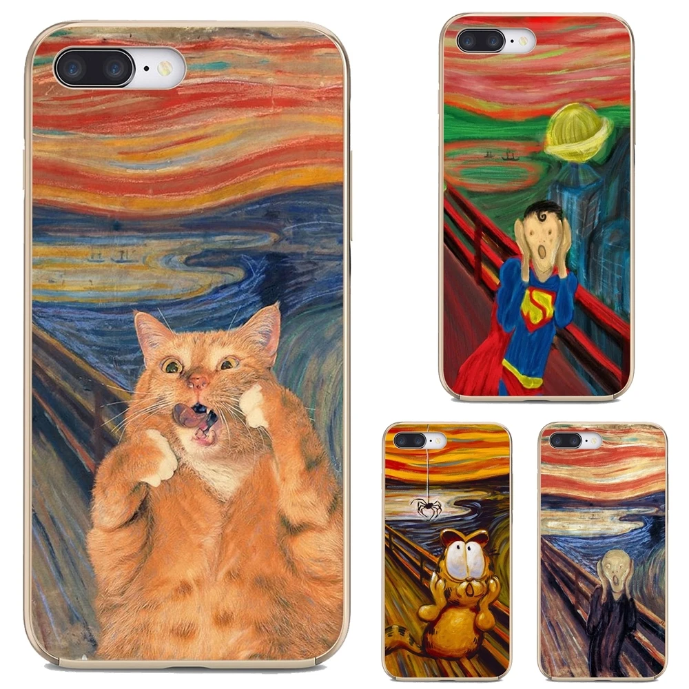 Phone Cover Painting-Screaming-Edvard-Munch-Mickey For Xiaomi Redmi 2 S2 3 3S 4 4A 5 5A 6 6A 7A 9 9T 9C 9A Pro Pocophone F1 | Мобильные