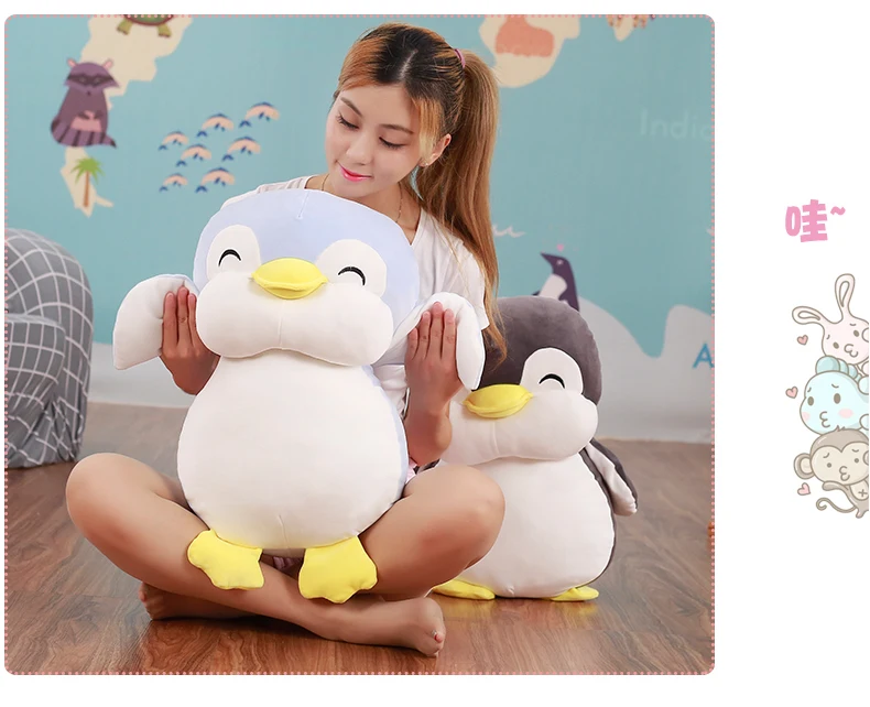 30/45 см Kawaii с рисунком пингвина из мультфильма животное милые малыши животные куклы игрушки для детей