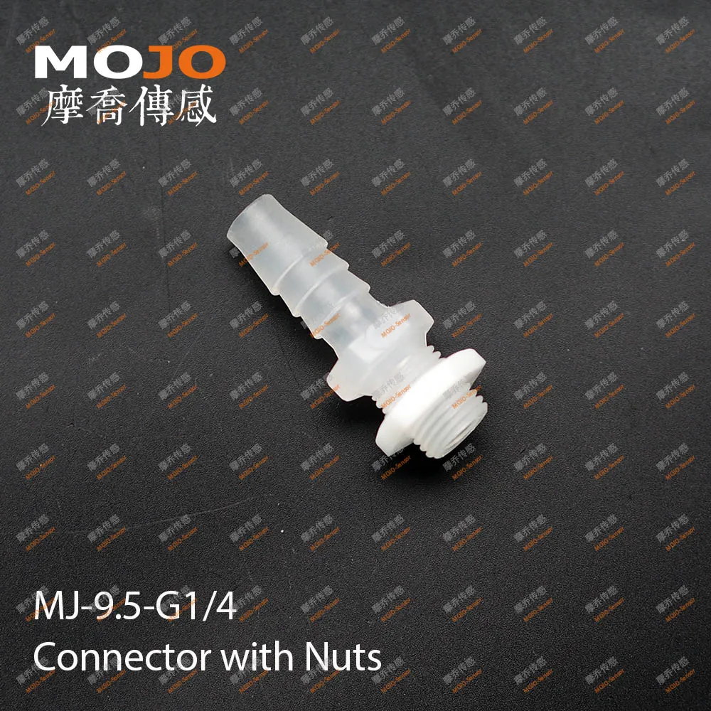 10 шт./лот) MJ-9.5-G1/4 прямое соединение 9,5 мм до G1/" наружная резьба соединитель трубы