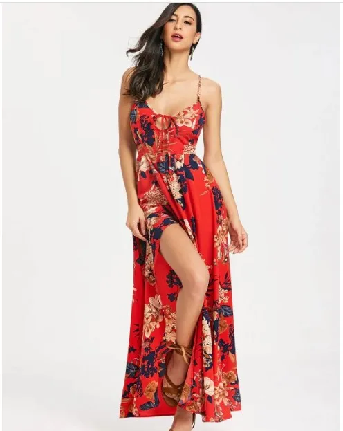 2019 летнее женское платье внешней торговли Wish Европа и Америка EBay отдельная станция сексуальное обтягивающее платье с открытой спиной