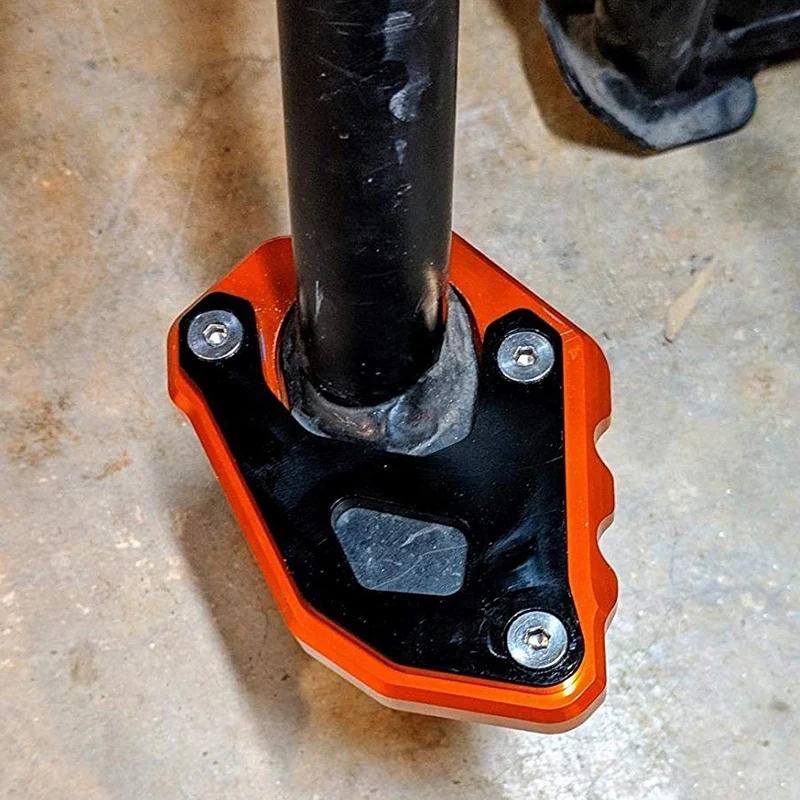 Подставки боковой удар подставка расширения пластина замещать для KTM 1050 1090 1190 1290 Приключения 2013