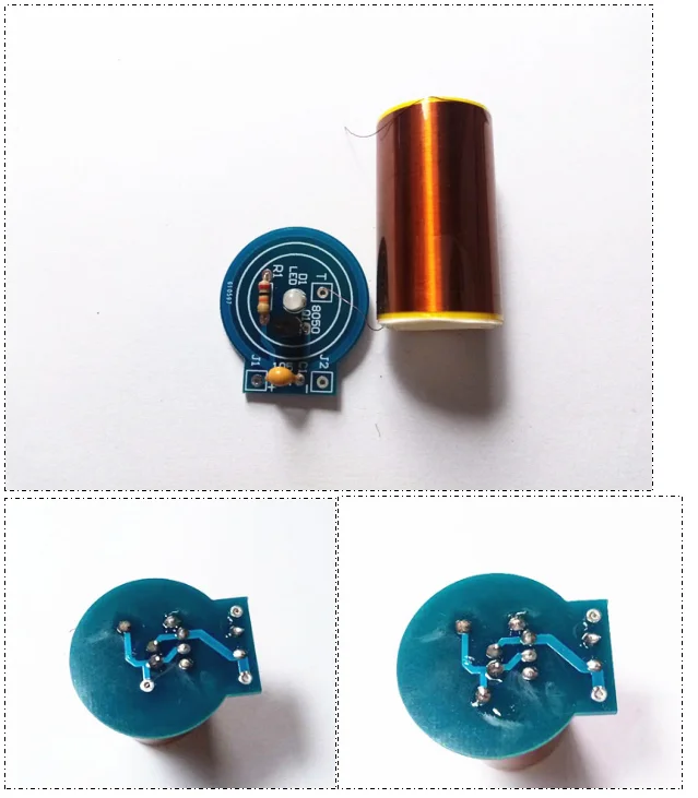 RA01519-Qiilu Bobine de Tesla Mini kit de module d'allumage à