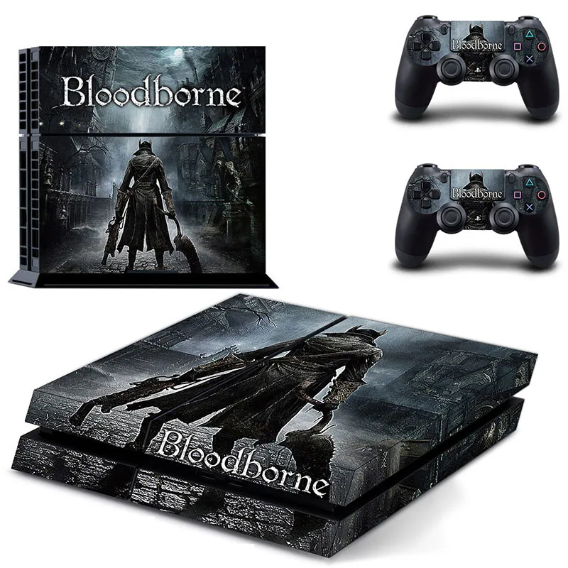 PS 4 наклейка, кровопрочная игровая станция 4 наклейка s, наклейка для PS4 наклейка Pegatinas Adesivo для консоли playstation 4 и 2 контроллера