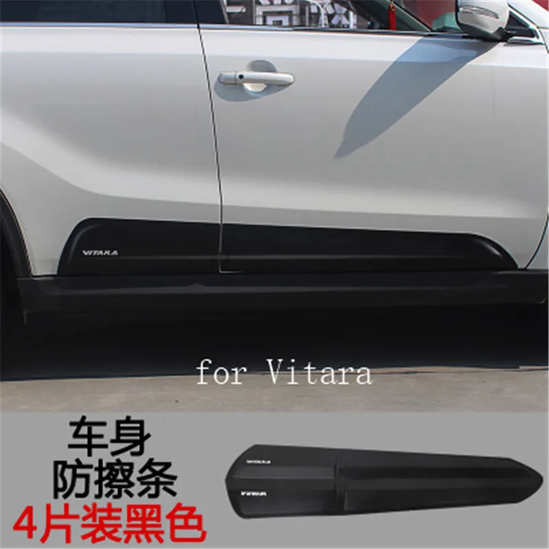 

for 2015-2018 Suzuki Vitara European version of the ABS body anti-rubbing the door of the door line lights light eyebrow trim